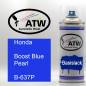 Preview: Honda, Boost Blue Pearl, B-637P: 400ml Sprühdose, von ATW Autoteile West.